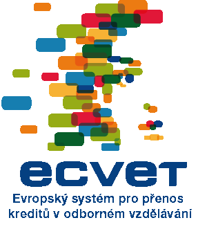 logo ECVET Evropský systém pro přenos kreditů v odborném vzdělávání